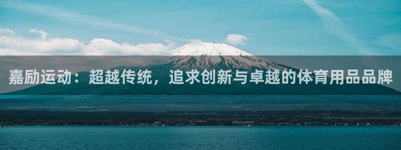 熊猫体育五金厂：嘉励运动：超越传统，追求创新与卓越的